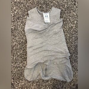 Halo Gray SleepSack Swaddle 0-3M